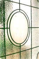  vitraux con vidrios incoloros decorado a fuego con diferentes texturas.-
cod:160