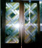  vitrales en puerta geometricos.-
cod:150